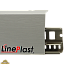 Плинтус LinePlast 85 мм  Графит LS016