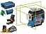 Нивелир лазерный линейный BOSCH GLL 3-80 CG c аккумулятором L-BOXX (проекция: 3 плоскости 360°, до 120 м, +/- 0.20 мм/м, резьба 1/4, 5/8")