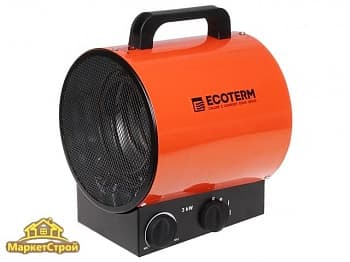 Электрическая тепловая пушка Ecoterm EHR-03/1E