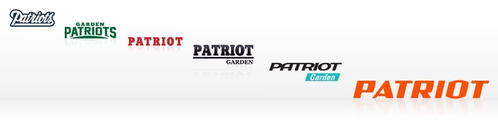 эволюция логотипа компании patriot