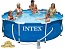 Каркасный бассейн INTEX Metal Frame + насос (305*76 см)