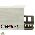 Плинтус LinePlast 85 мм Груша светлая LS011