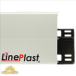 Плинтус LinePlast 100 мм Белый глянец LB002