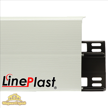 Плинтус LinePlast 100 мм Белый глянец LB002