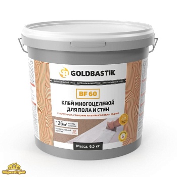 Клей для напольного покрытия GOLDBASTIK BF 60 6,5кг